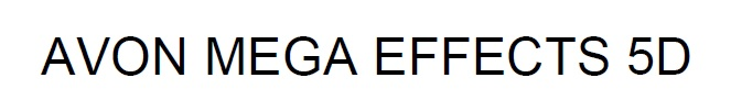 AVON MEGA EFFECTS 5D