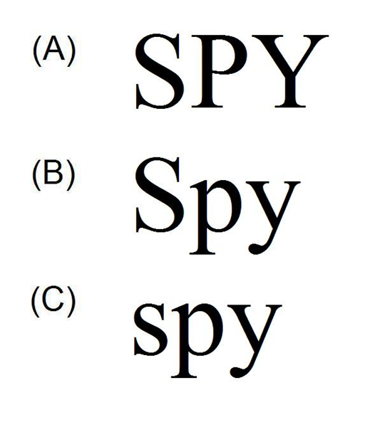SPY Spy spy