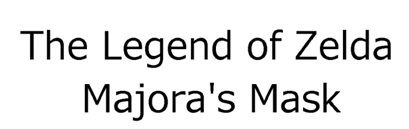 The Legend of Zelda Majora's Mask
