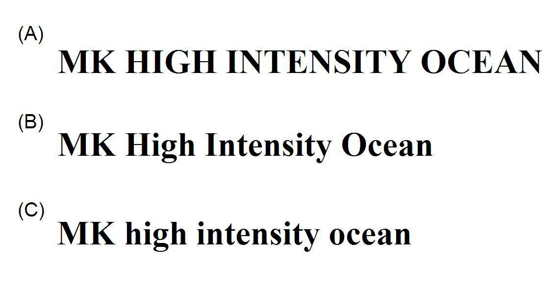 MK HIGH INTENSITY OCEAN MK High Intensity Ocean MK high intensity ocean