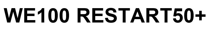 WE100 RESTART50+