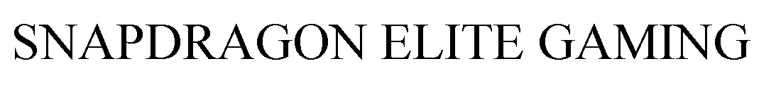 SNAPDRAGON ELITE GAMING