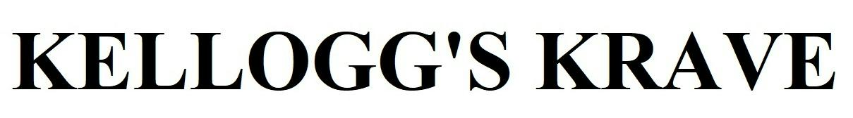 KELLOGG'S KRAVE KELLOGG'S Krave Kellogg's Krave kellogg's krave