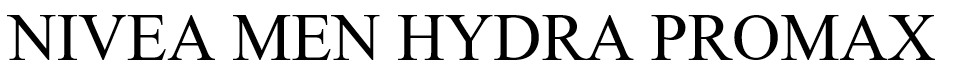 NIVEA MEN HYDRA PROMAX