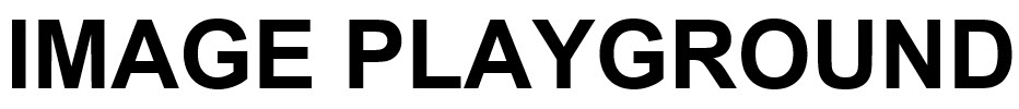 IMAGE PLAYGROUND