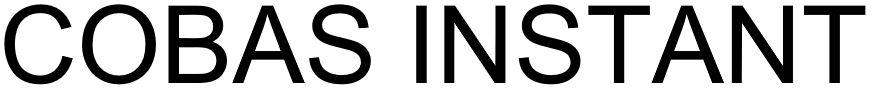 COBAS INSTANT