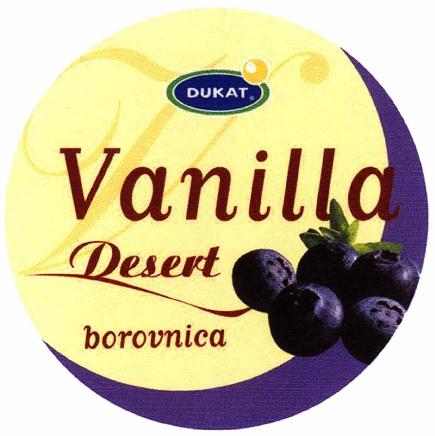 Vanilla borovnica