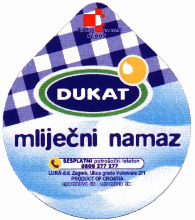 mliječni namaz