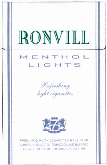 RONVILL MENTHOL LIGHTS