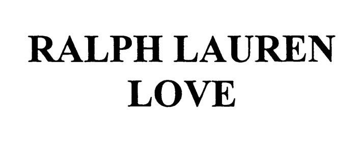 RALPH LAUREN LOVE