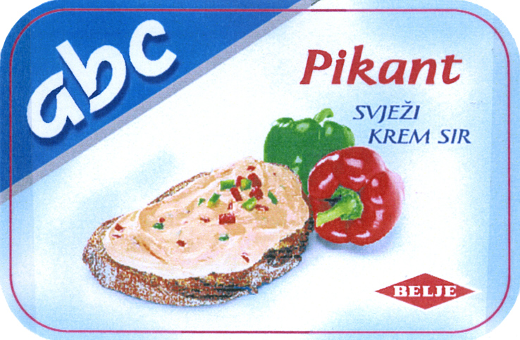 ABC PIKANT SVJEŽI KREM SIR
