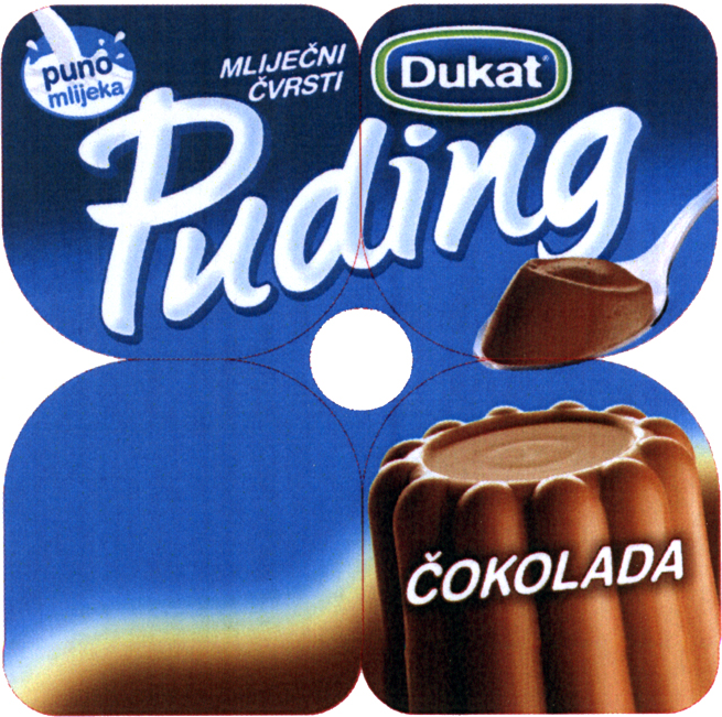DUKAT PUDING ČOKOLADA