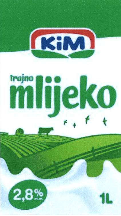 KIM TRAJNO MLIJEKO 2,8%