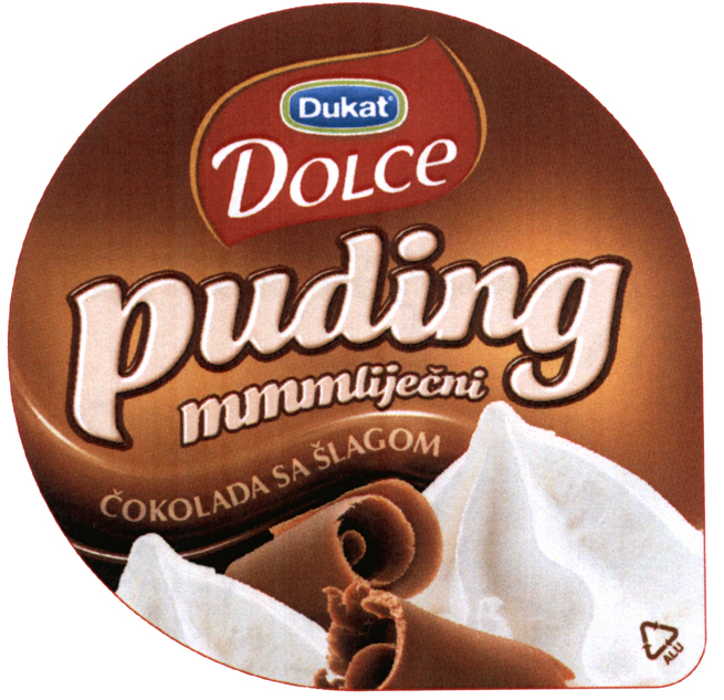 DOLCE PUDING MLIJEČNI ČOKOLADA SA ŠLAGOM