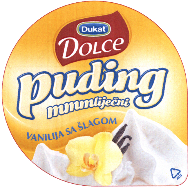 DOLCE PUDING MLIJEČNI VANILIJA SA ŠLAGOM