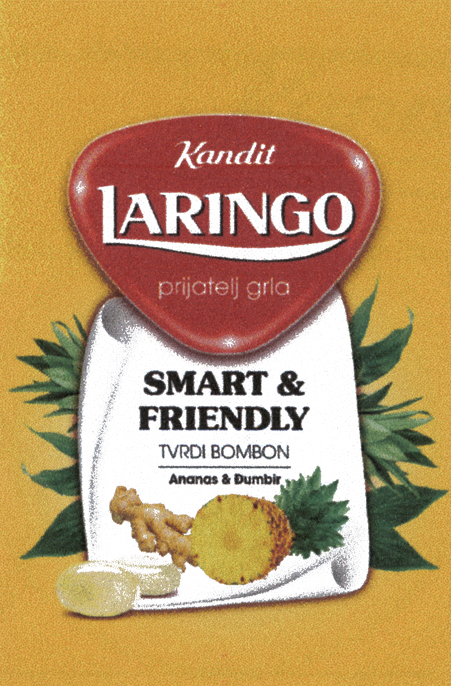 KANDIT LARINGO ANANAS & ĐUMBIR