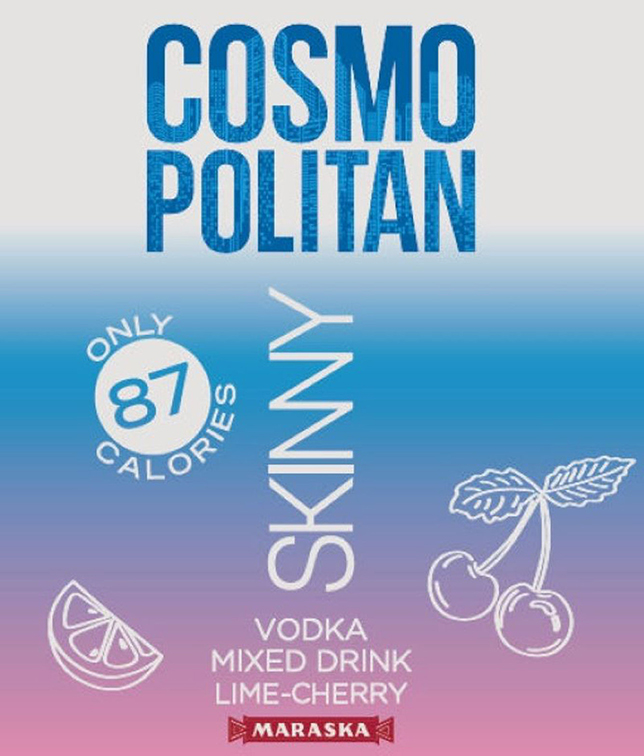 COSMOPLITAN SKINNY VODKA