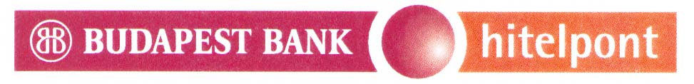BUDAPEST BANK hitelpont