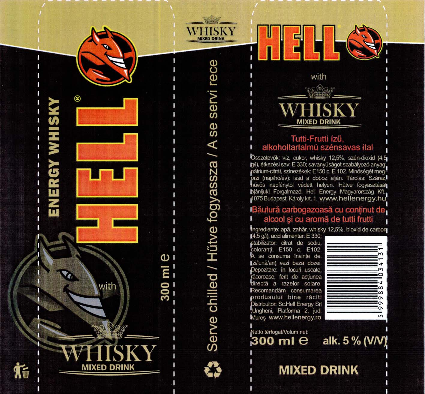 HELL ENERGY WHISKY