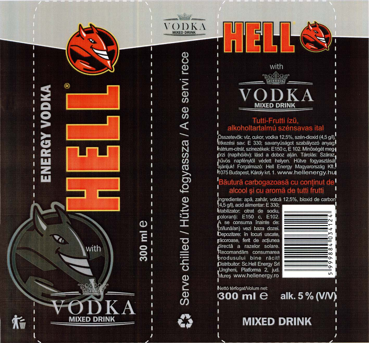 HELL ENERGY VODKA