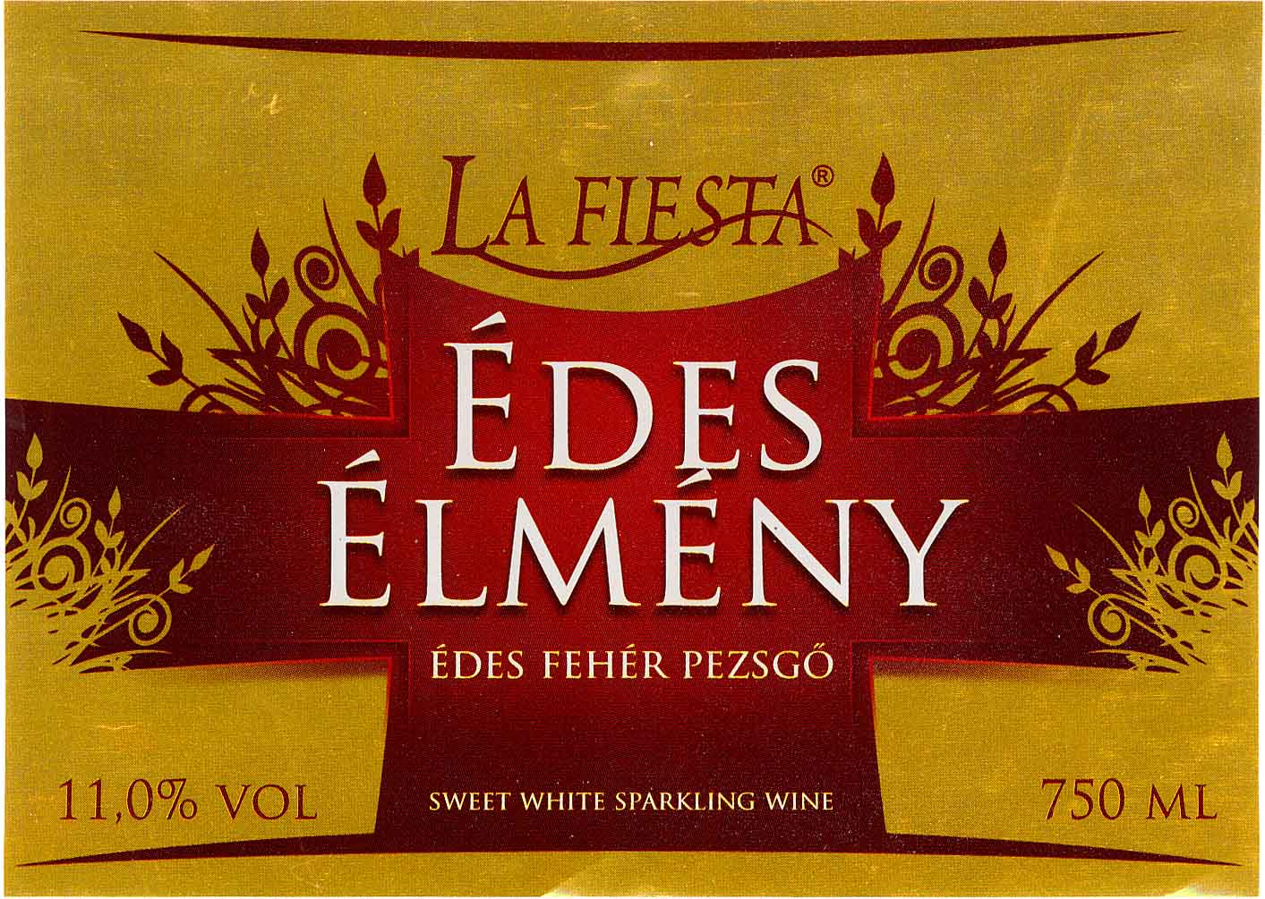 LA FIESTA ÉDES ÉLMÉNY ÉDES FEHÉR PEZSGŐ