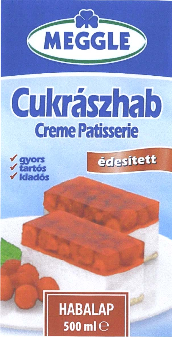 MEGGLE Cukrászhab Creme Patisserie