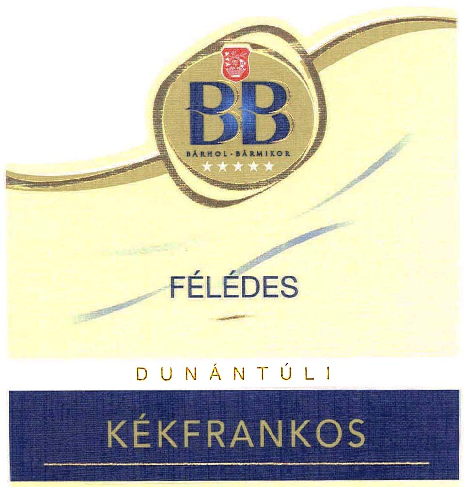 BB FÉLÉDES KÉKFRANKOS