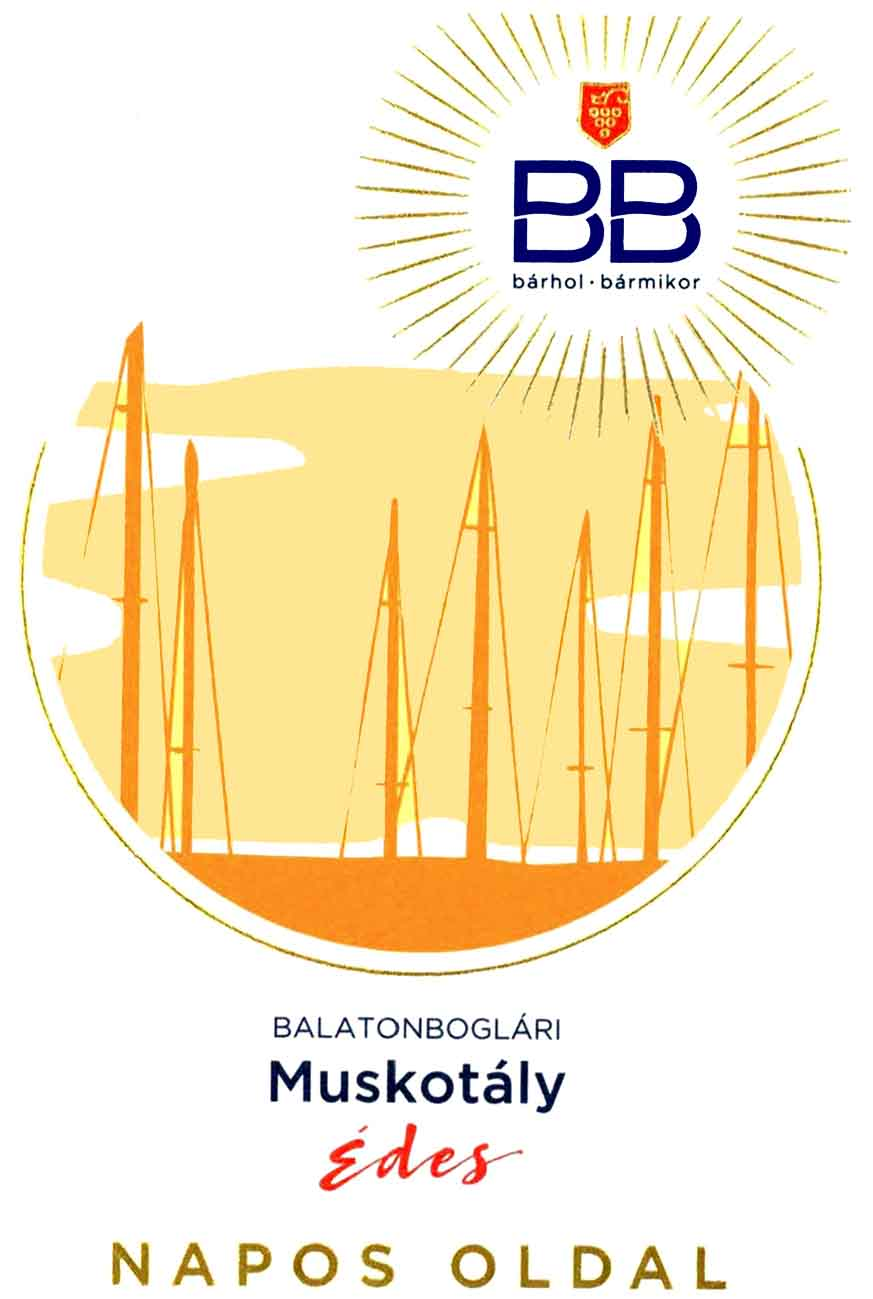 BB bárhol bármikor Balatonboglári Muskotály Édes NAPOS OLDAL