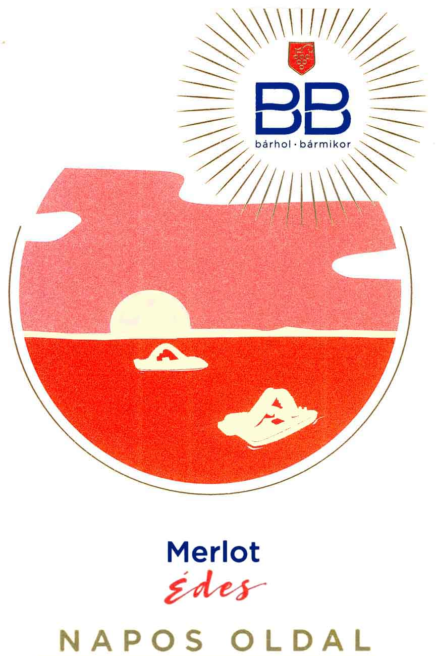 BB bárhol bármikor Merlot Édes NAPOS OLDAL