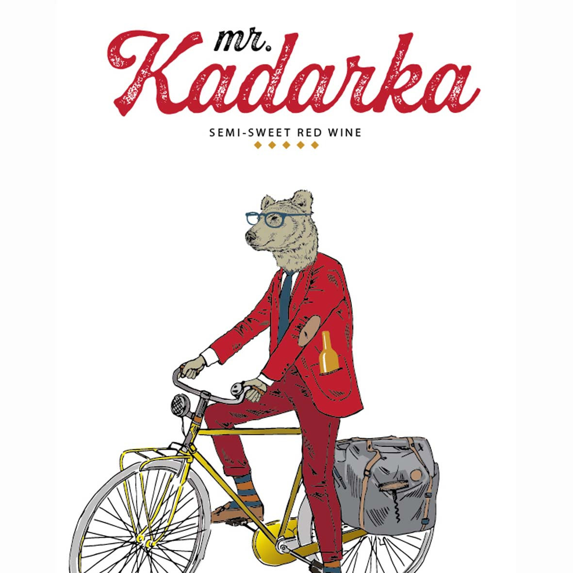 mr. Kadarka SEMI - SWEET RED WINE