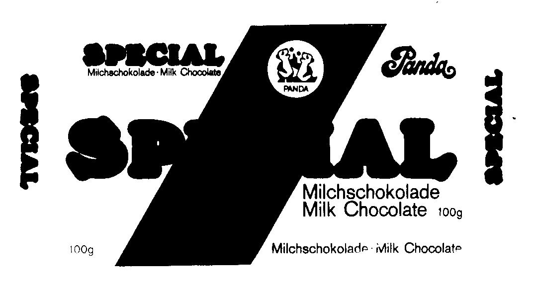 SPECIAL Panda Milchschokolade Milk Chocolate