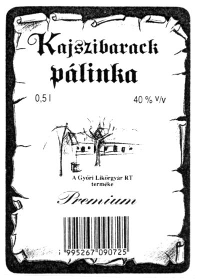 KAJSZIBARACK PÁLINKA