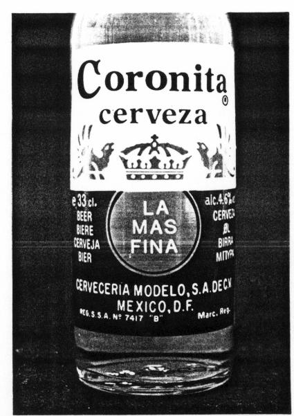 Coronita cerveza