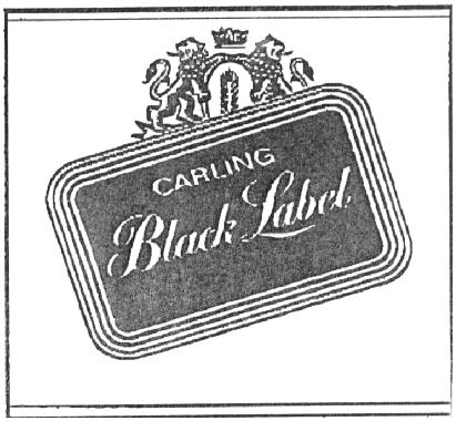 CARLING BLACK LABEL