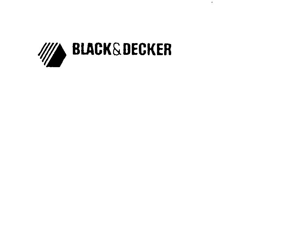 BLACK & DECKER