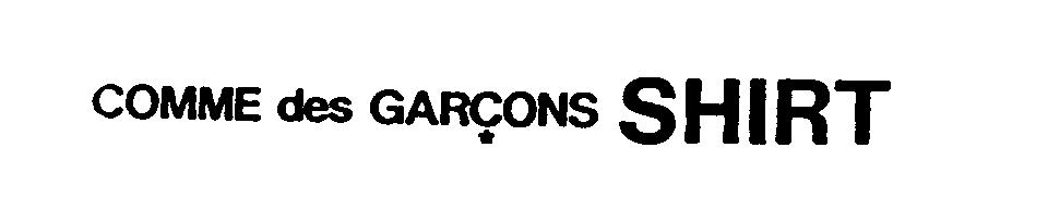 COMME DES GARCONS SHIRT
