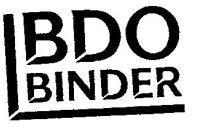 BDO BINDER