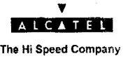 ALCATEL THE HI SPEED COMPANY