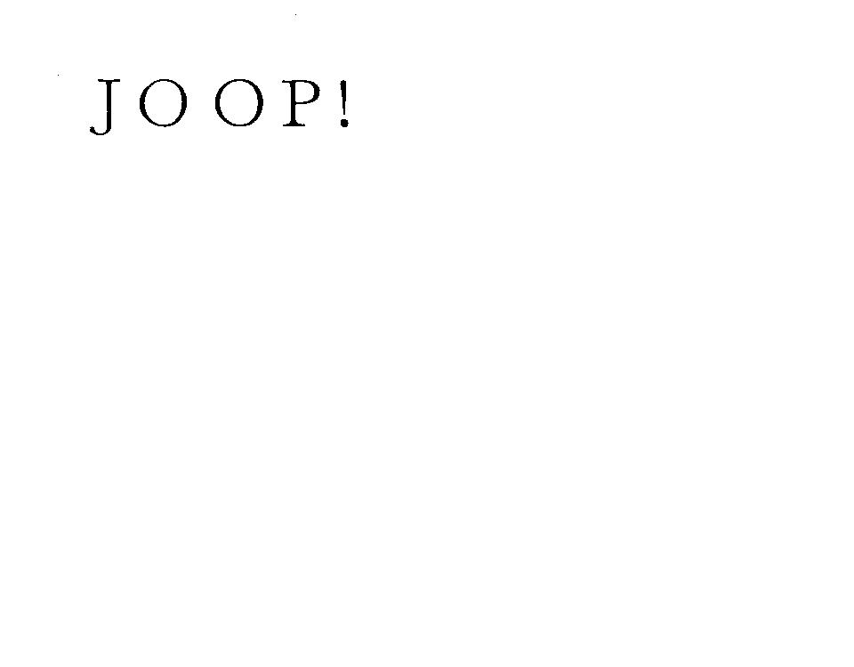 JOOP!