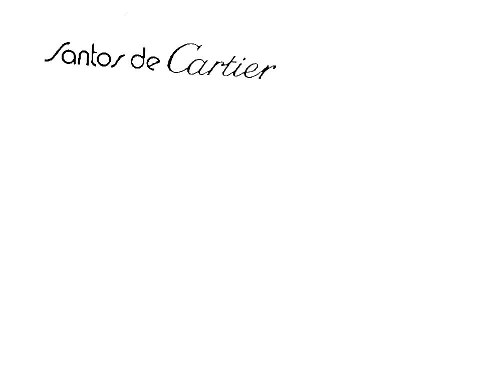 SANTOS DE CARTIER
