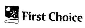 FIRST CHOICE