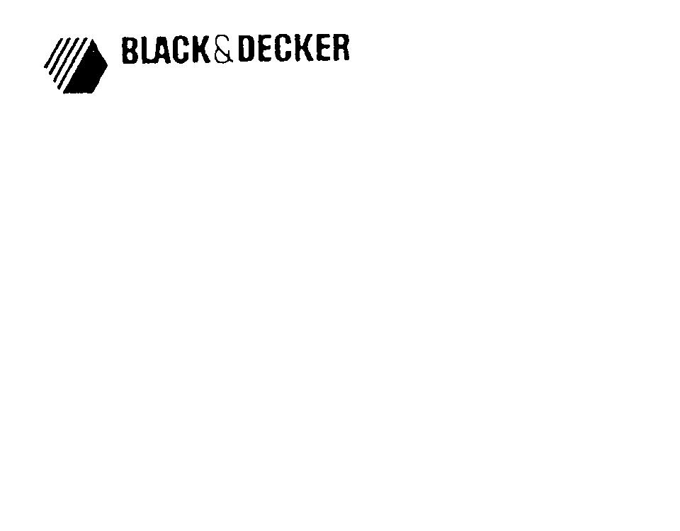 BLACK & DECKER