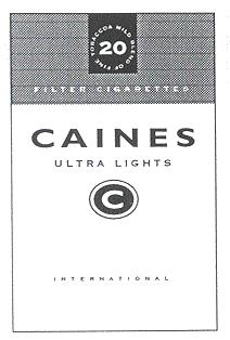 CAINES ULTRA LIGHTS