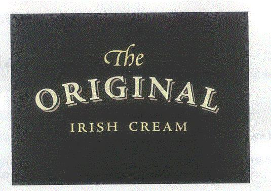 The ORIGINAL IRISH CREAM