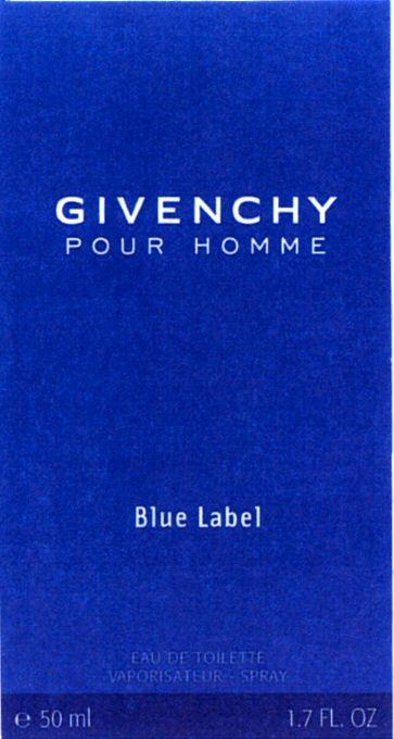 GIVENCHY POUR HOMME Blue Label