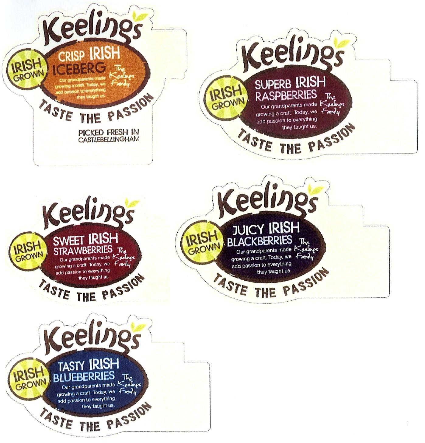 Keelings TASTE THE PASSION