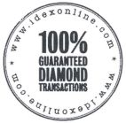 www.idexonline.com 100% GUARANTEED DIAMOND TRANSACTIONS
