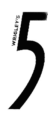 WRIGLEY'S 5