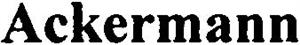 Ackermann