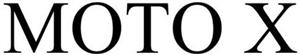 MOTO X
